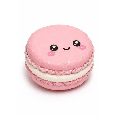 Vista previa de Paper Squishy de Macarrón Kawaii 3D