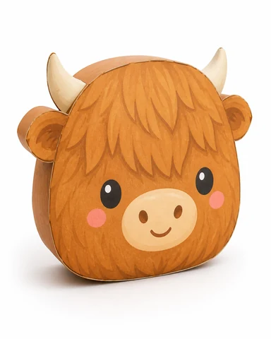 Vista previa de Animal em alta Paper Squishy