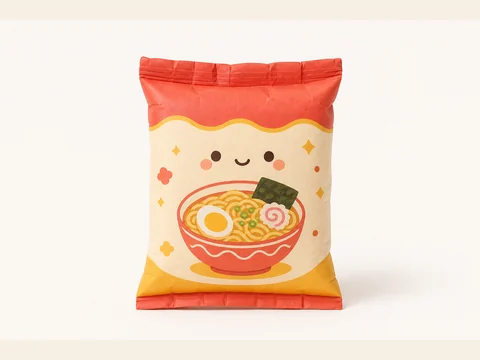 Vista previa de Paper Squishy de Fideos Instantáneos