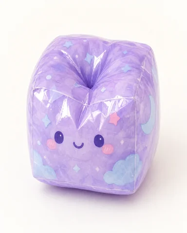 Vista previa de Paper Squishy de Cubo de Gelatina 3D