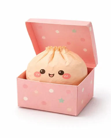 Vista previa de Plantilla de Paper Squishy de Comida 3D