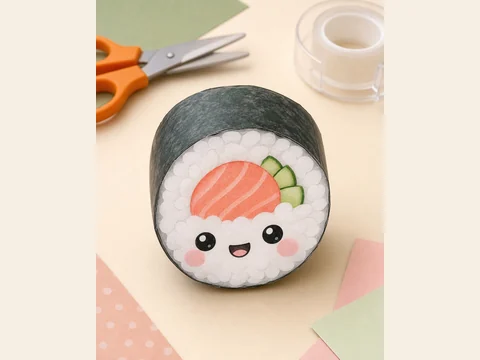 Vista previa de Comida 3D Paper Squishy