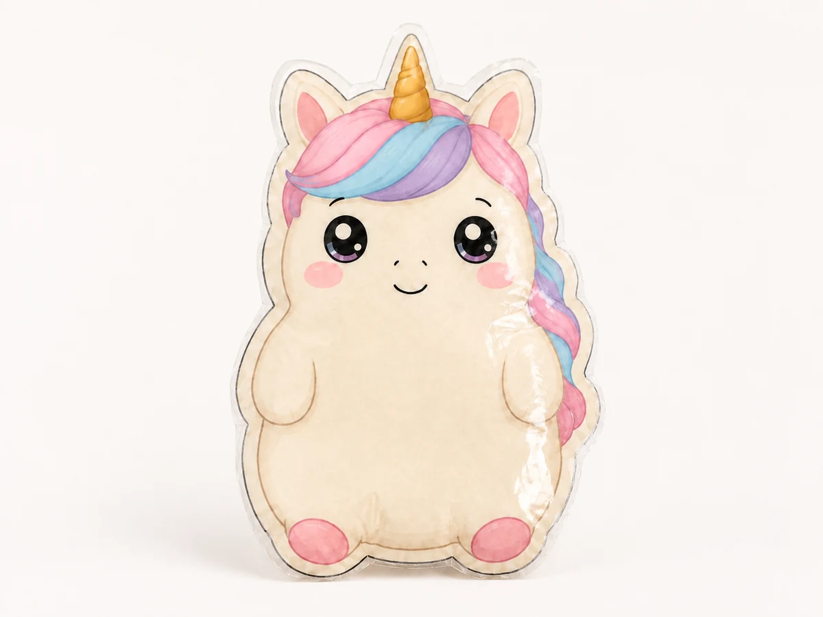 Vista previa de Paper Squishy de Unicornio Pastel de Cuerpo Completo