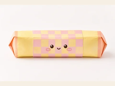 Vista previa de Paper Squishy de Barra de Mantequilla Pastel