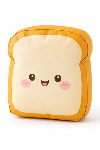 Vista previa de Plantilla de Paper Squishy de Comida 3D